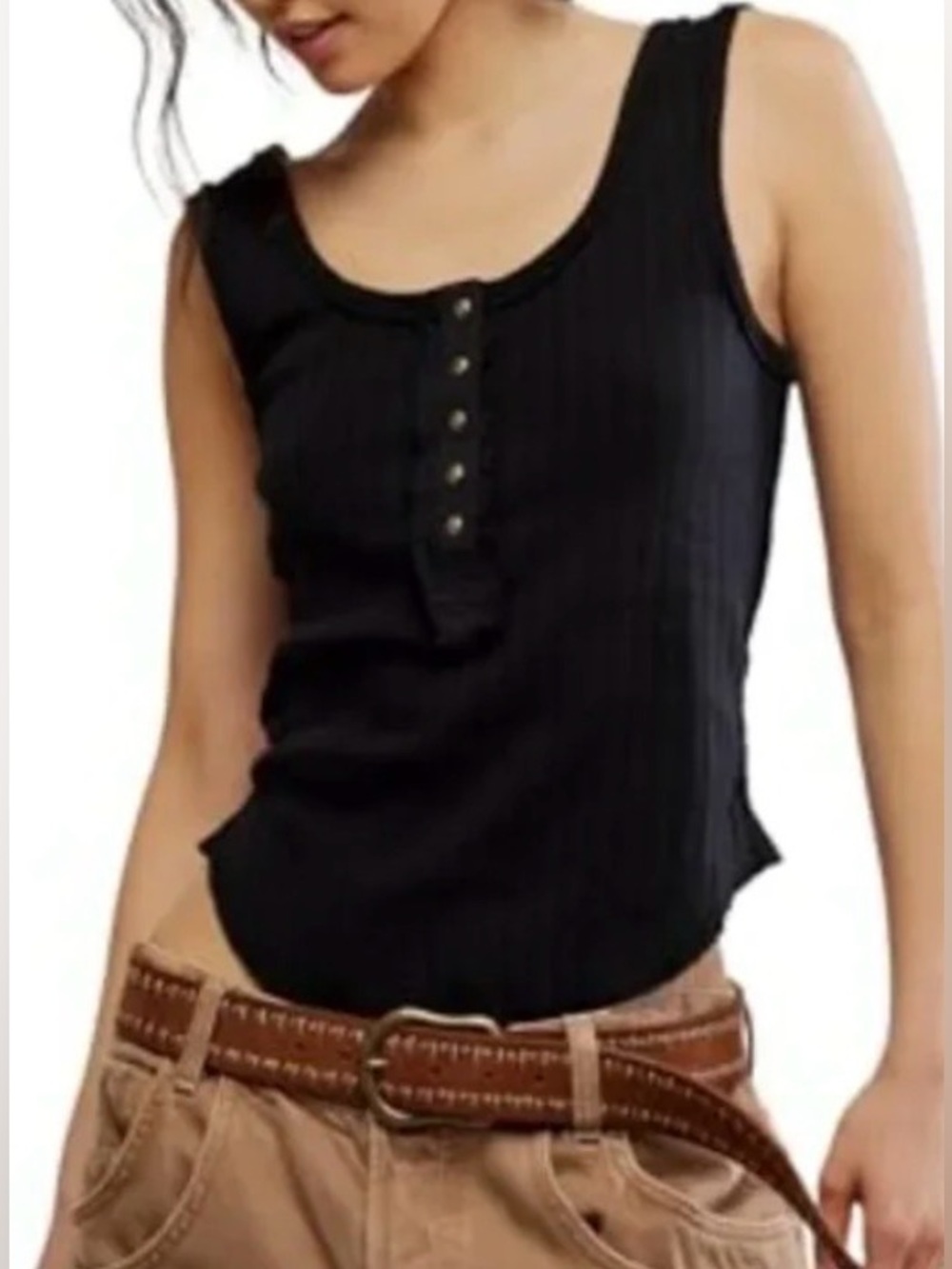 Free People We the Free Care Bryson Henley Tank